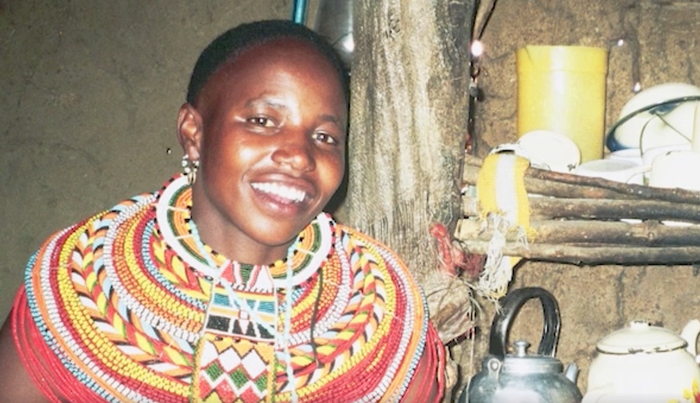 A Samburu mother in Traditional dress for James Victor Jordan's Guest Blog