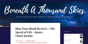 Rowena Andrews Reviews The Speed Of Life by James Victor Jordan