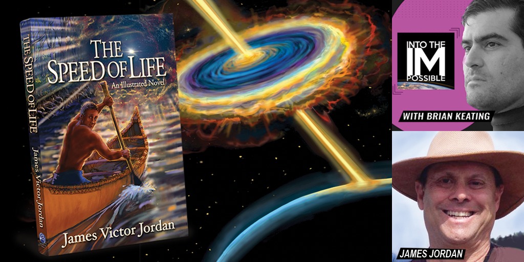 Read more about the article Dr. Brian Keating Discusses The Speed Of Life with James Victor Jordan